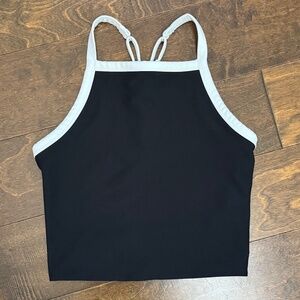 Abercrombie & Fitch YPB sculptLUX Apron Tank Top size Small Cropped Y2K Athletic